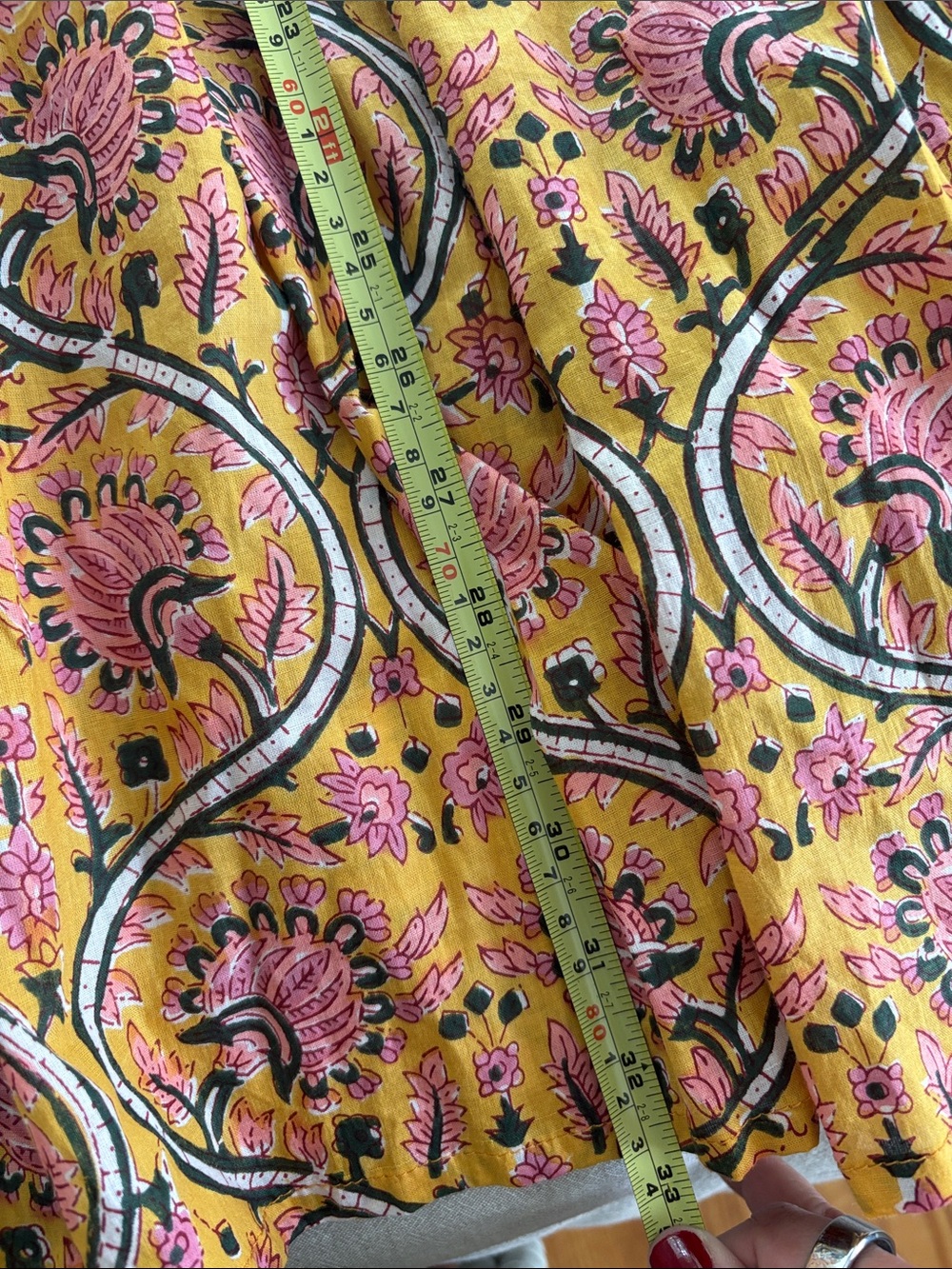 Women's Floral Tiered Maxi Skirt - Picture 3 of 6